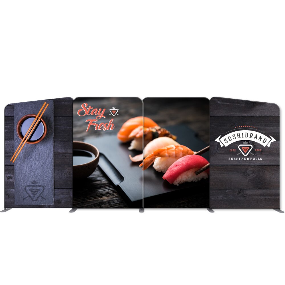 20 ft. Kit H EZ Tube® Connect — Double Sided Graphic Only